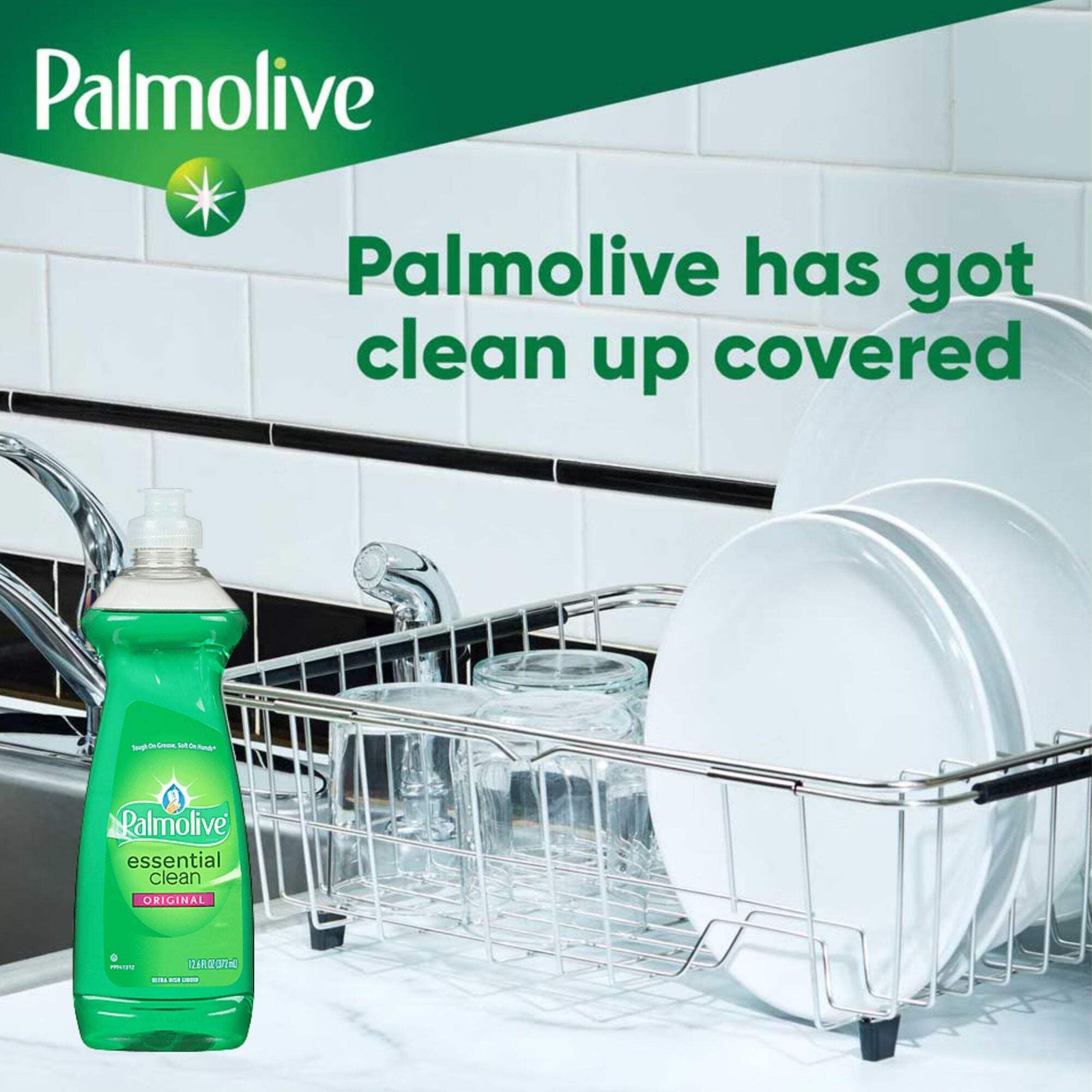Palmolive Essential Clean Original Dish Soap, 12.6 fl oz