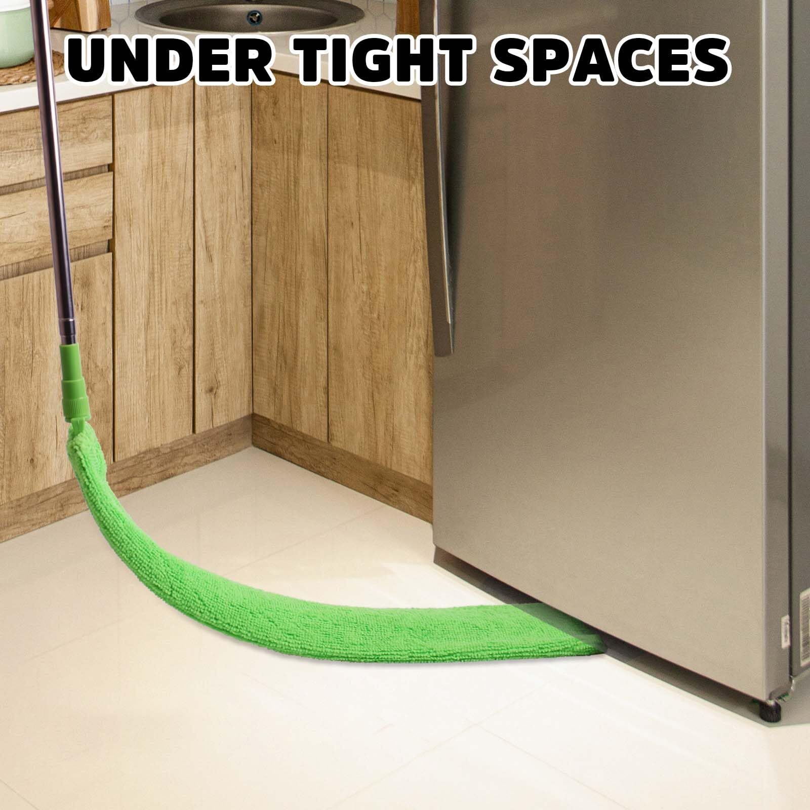 Retractable Gap Dust Cleaner with Long Handle Extendable Duster for Under Bed