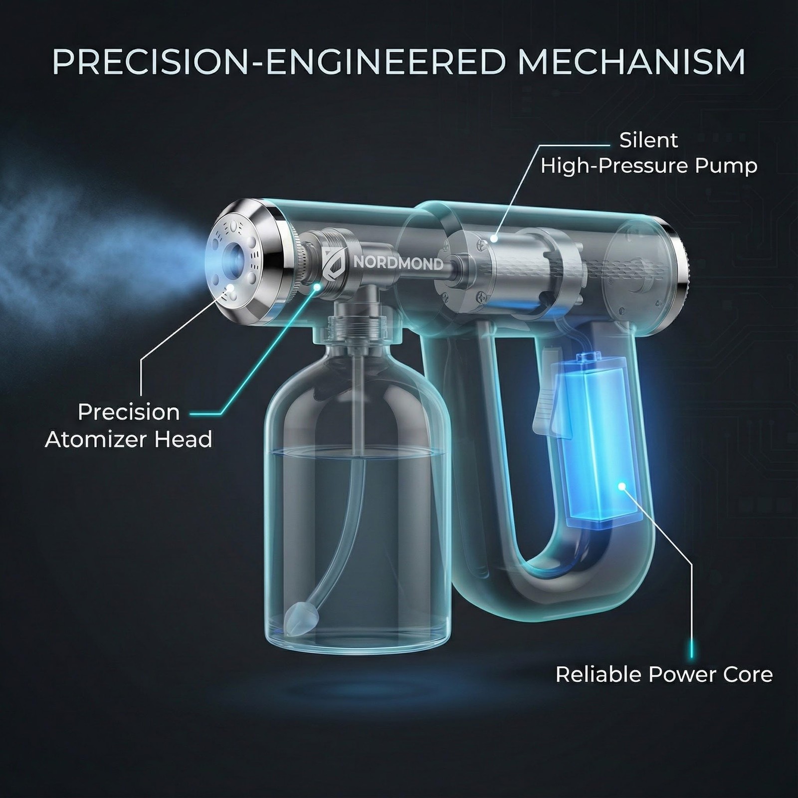 The Original Disinfectant Fogger Machine – Professional Sanitizer Sprayer – U…