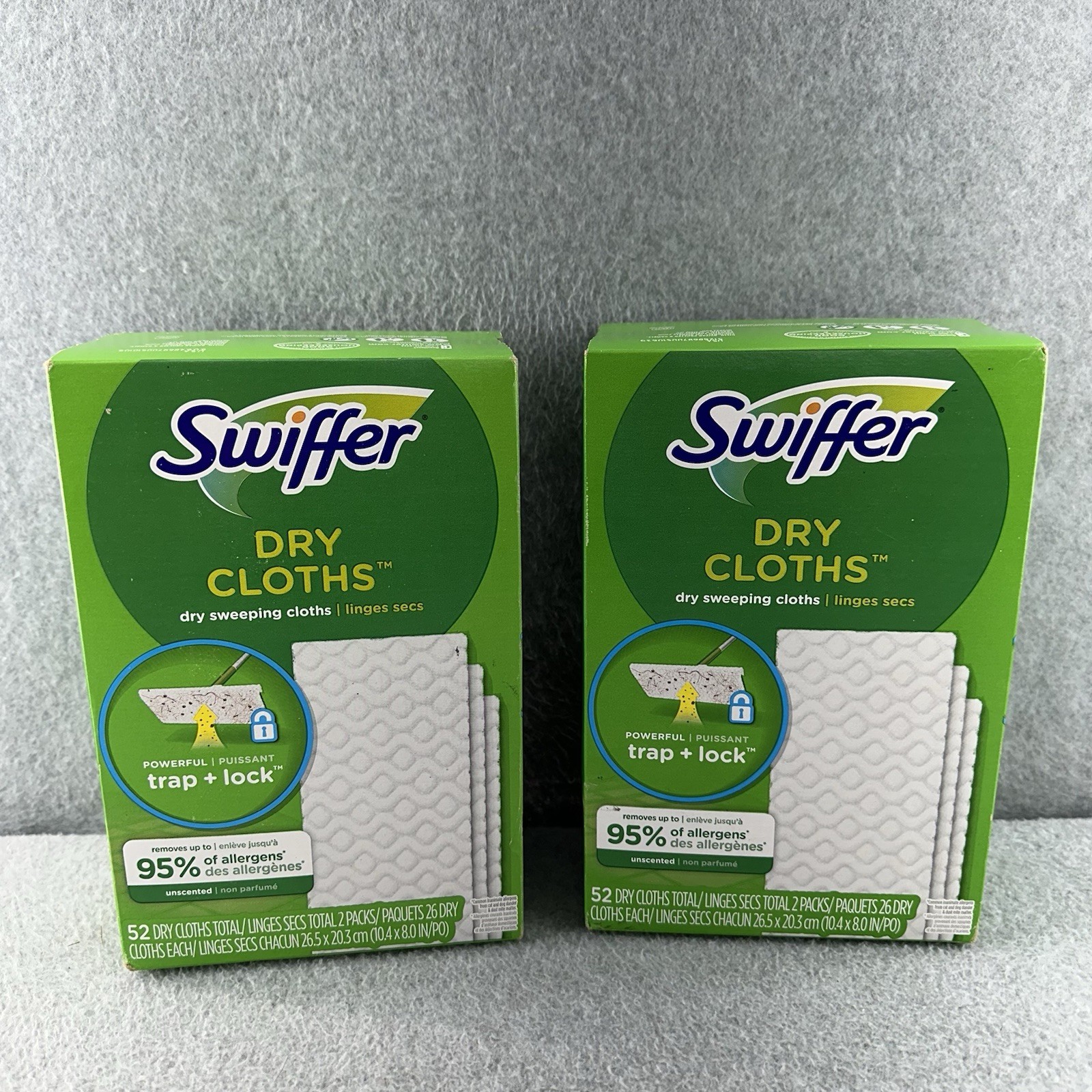 Swiffer Sweeper Multi Surface Mop DRY SWEEPING CLOTHS Pad Refill Unscented 104CT
