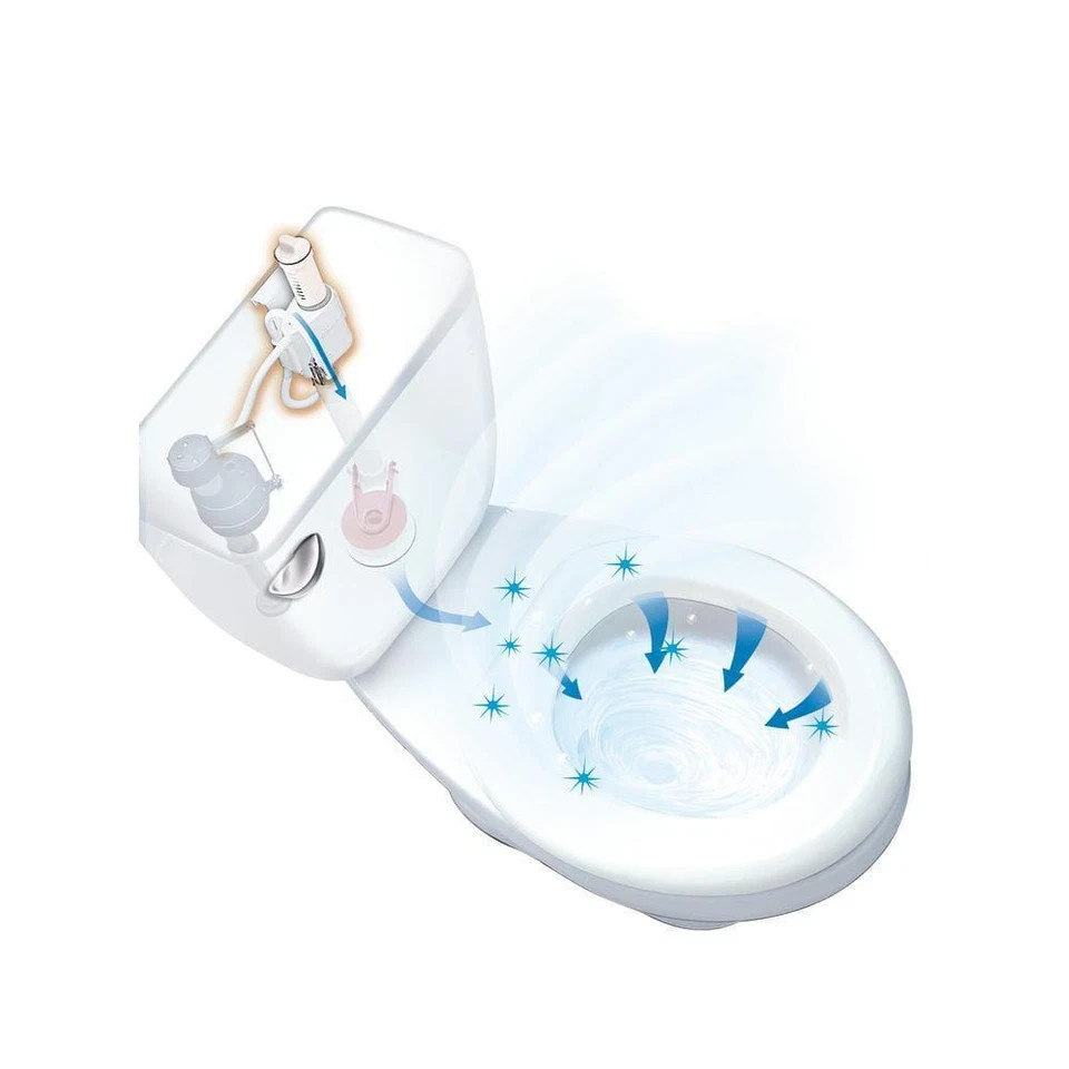 Fluidmaster 8300P8 Flush ‘n Sparkle Automatic Bleach Toilet Bowl Cleaning System