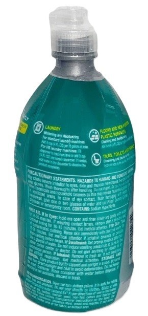 4 PACK- Cloralen Platinum Bleach Liquid Gel 20.29 Oz. for Home & Commercial Use