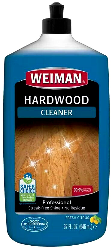Weiman Hardwood Cleaner Streak Free Shine Citrus Scent – 32 oz.