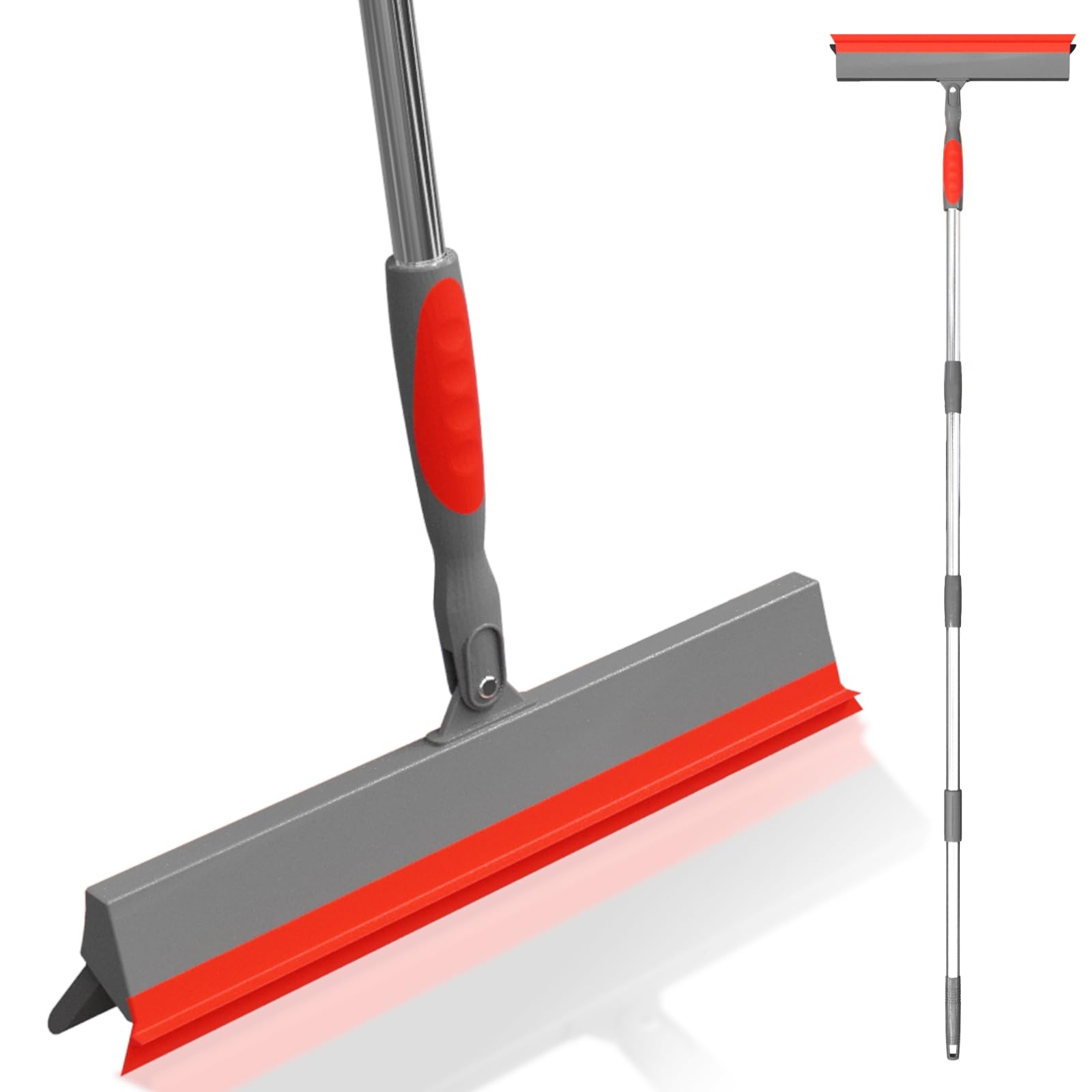 FibreDeep Floor Squeegee for Concrete Floor, 15.8″ Large Heavy Duty Squeegee …