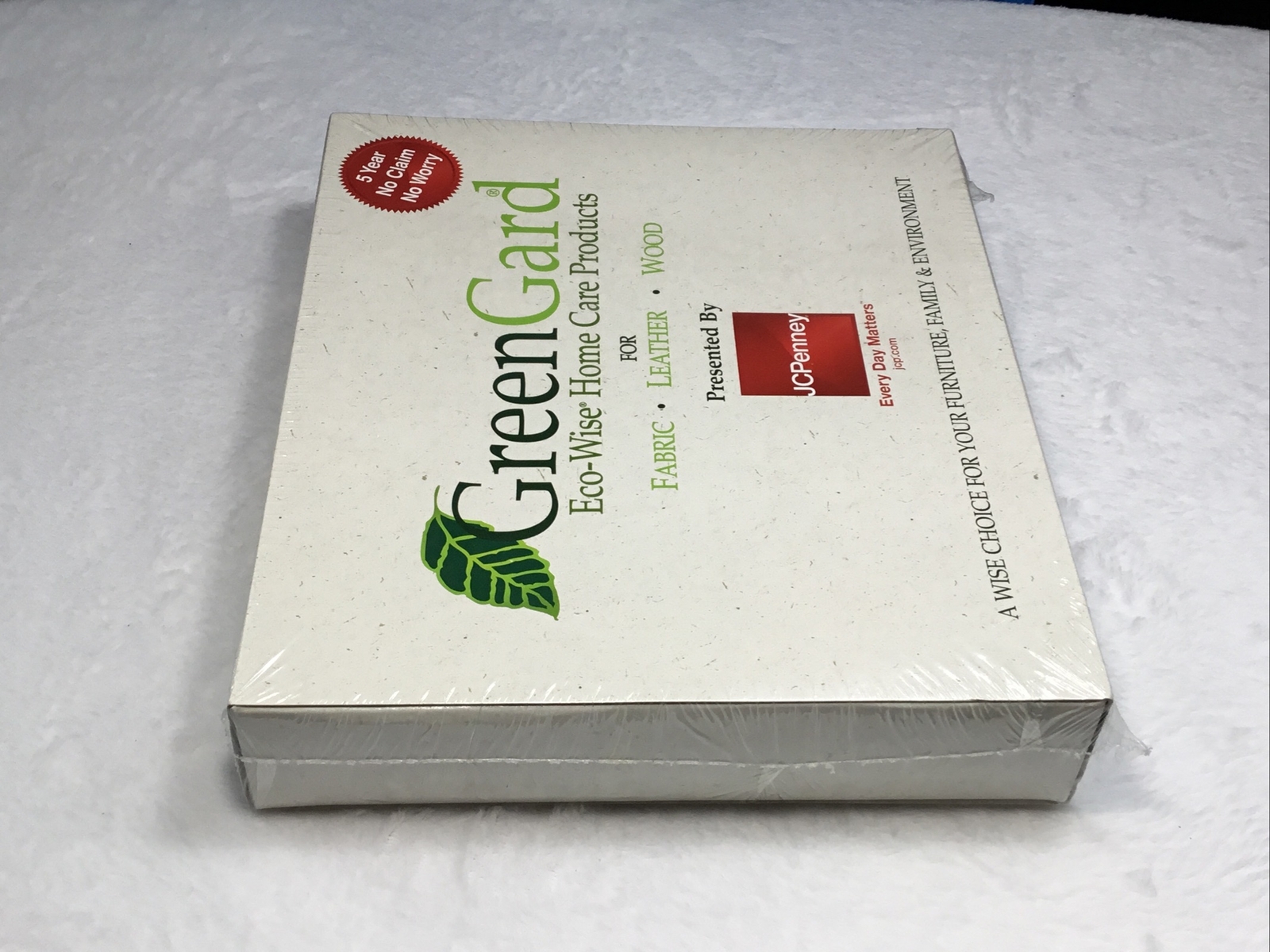 Green Card Eco-Wise Home Care Products For Fabric Leather + Wood By JCPenney