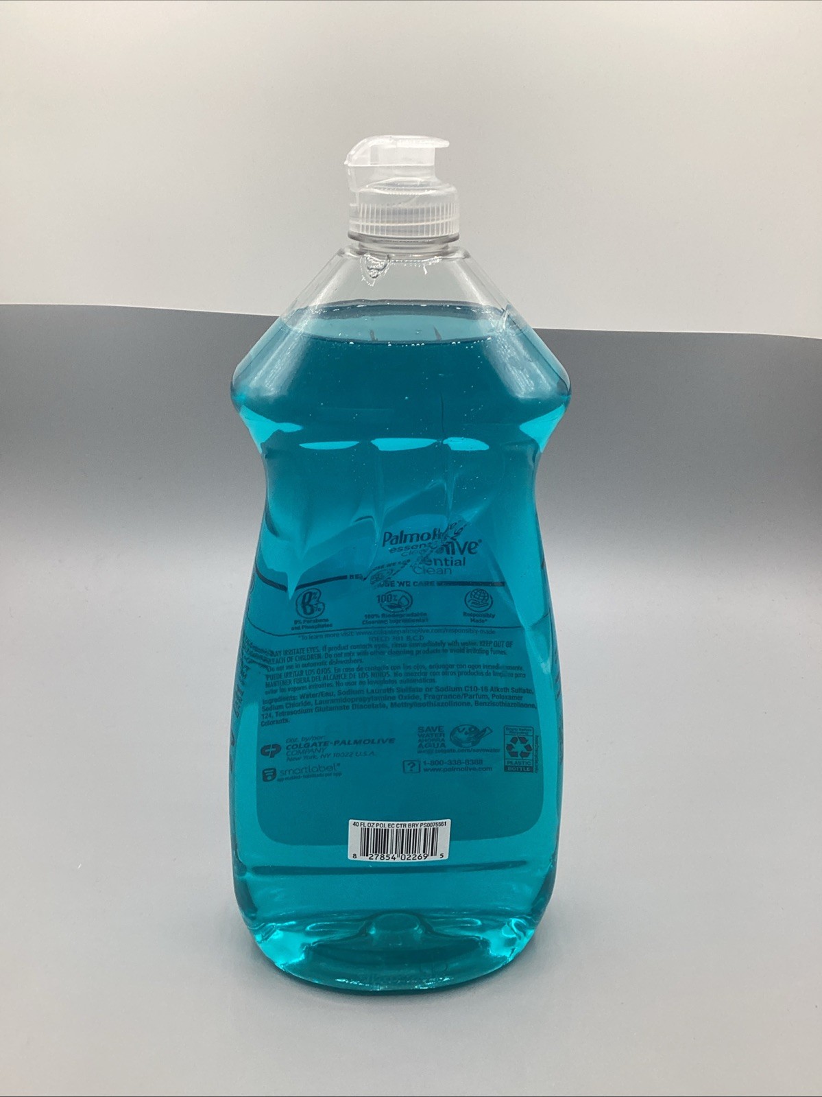 Palmolive Essential Clean Liquid Dish Soap Citrus Berry Splash 40 Fl. oz.-NEW!!!