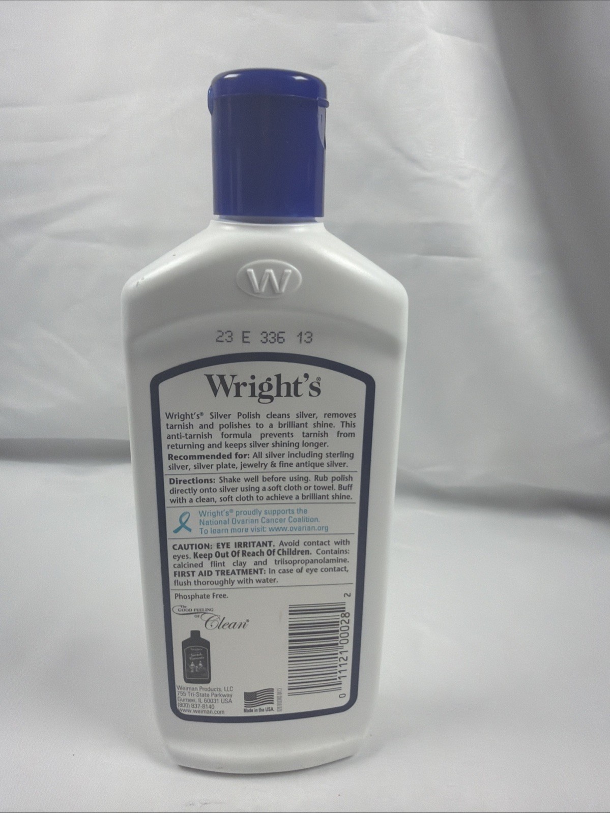 Wright’s Anti Tarnish Silver Polish 7 Oz Cleans Polishes Protects Full