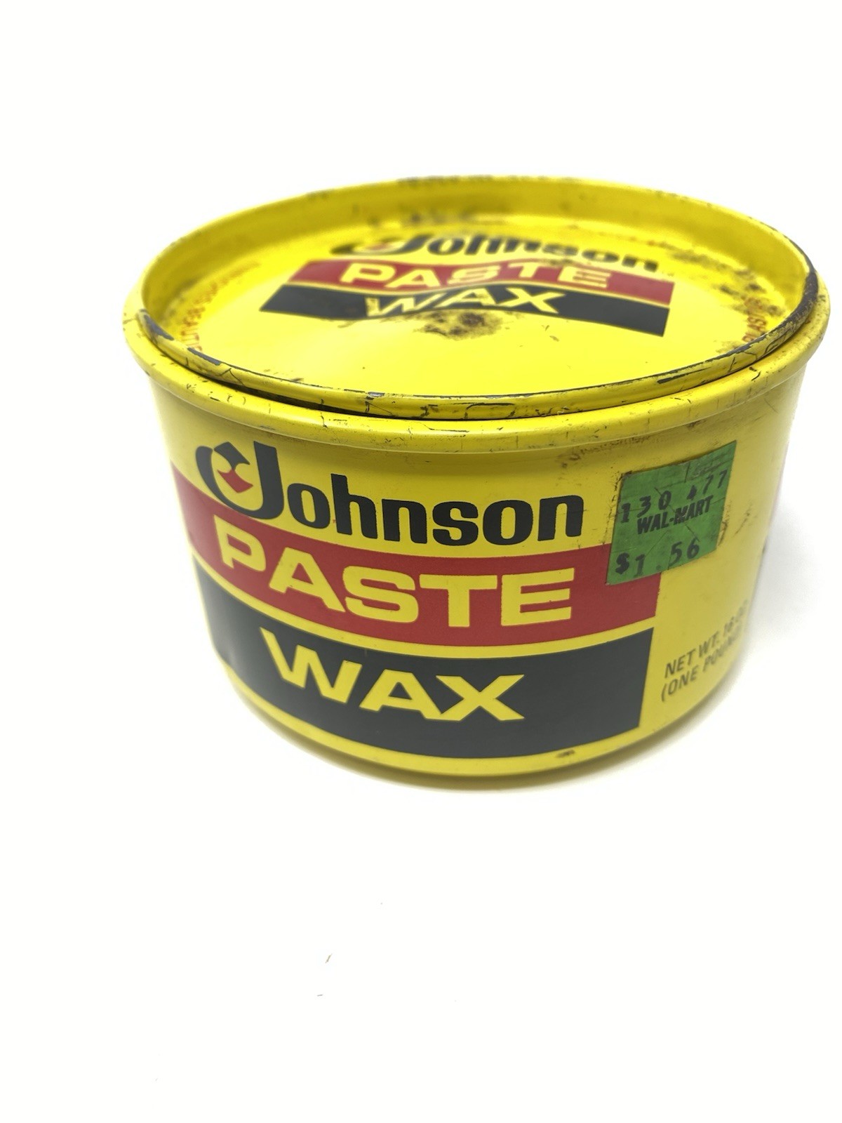 SC Johnson Discontinued Wood Paste Wax Original Formula 70% Full 13.5 Oz Weight