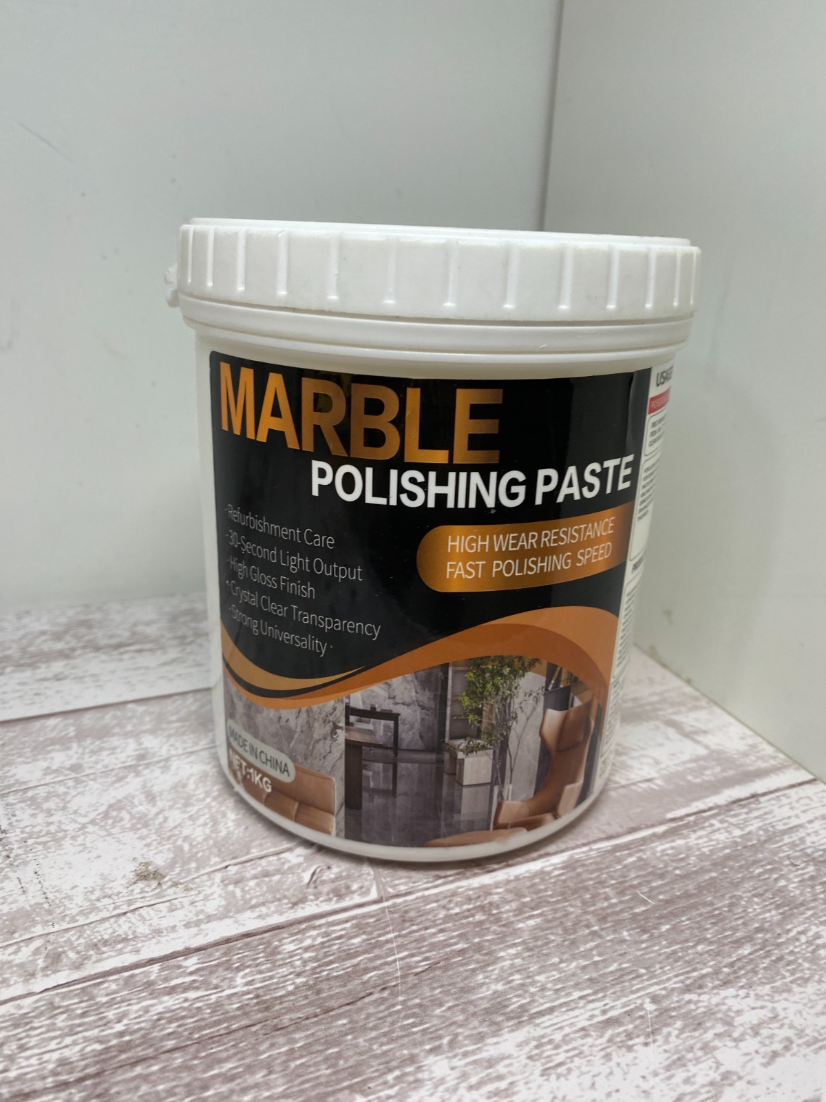 Marble Polishing Paste Kit, Marble Polishing Compound, Countertop Cleaner, Quart