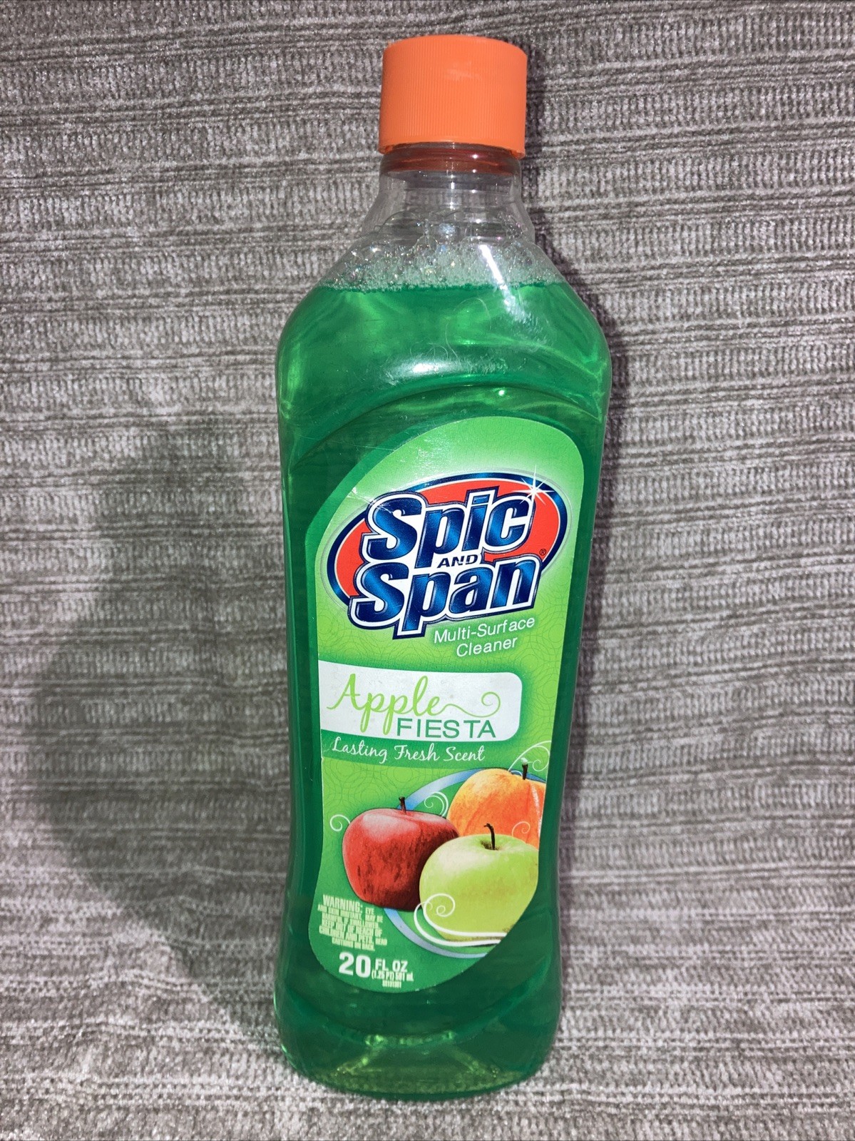 Spic And Span Apple Fiesta Scent Liquid All Purpose Cleaner 20oz Full New ￼