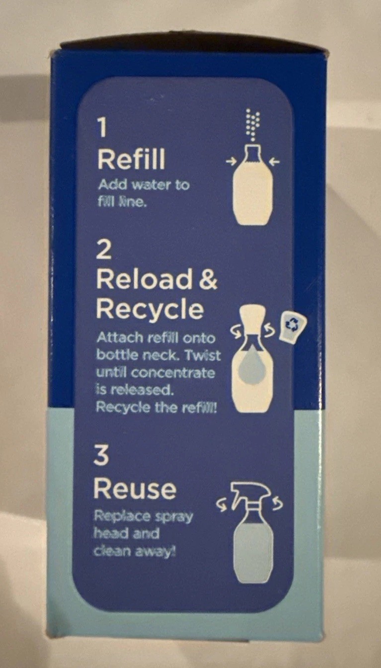 4x Clorox Bathroom Foamer Refills, remove bathroom grime, Bleach Free, 2×1.13oz