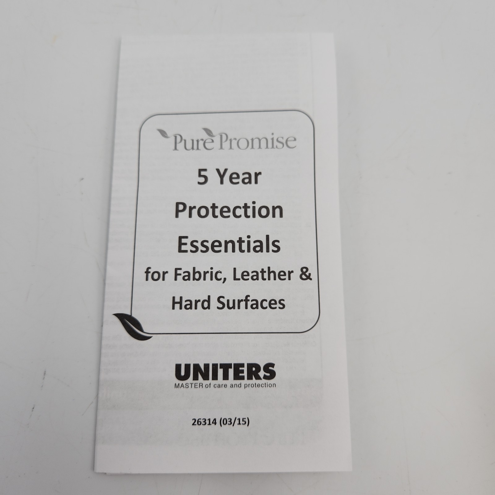 Uniters Pure Home Care Essentials Furniture Cleaner & Stain Remover