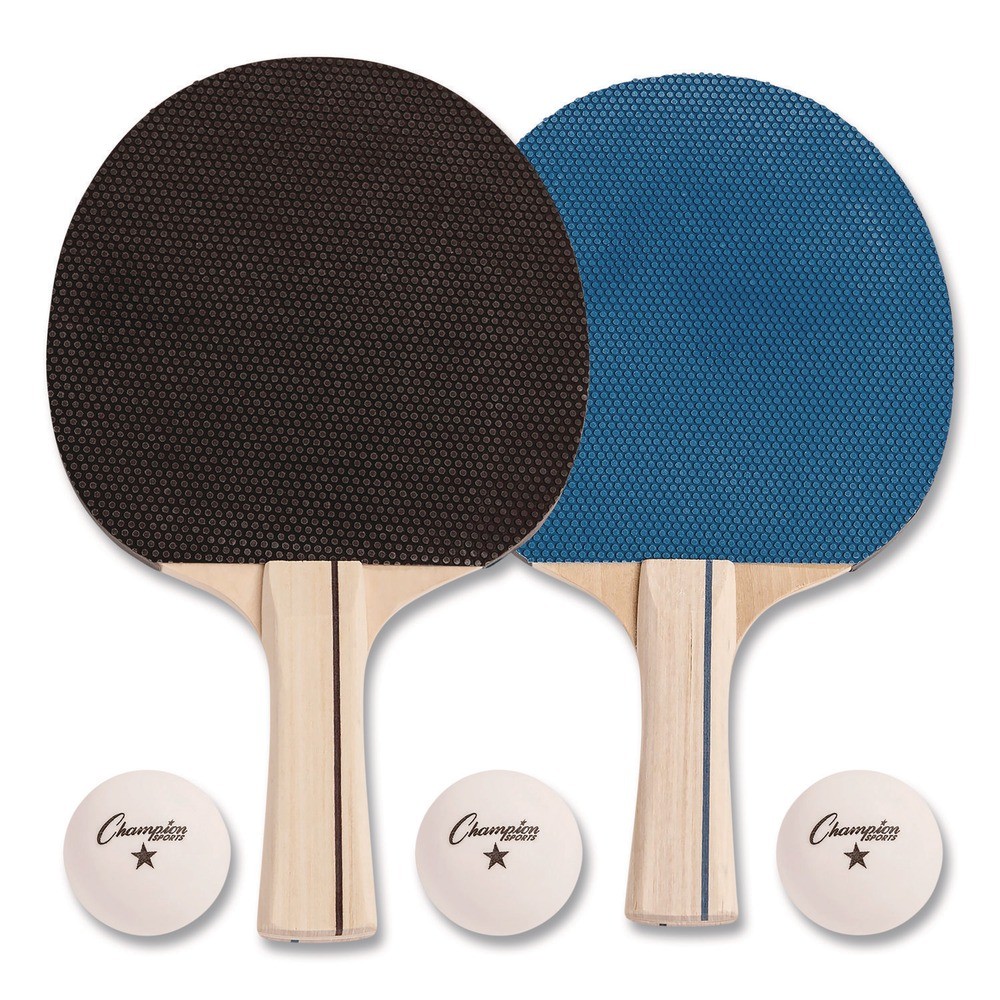 Champion Sports AWTSET Anywhere Table Tennis Set with Carry Bag (8/Set) New
