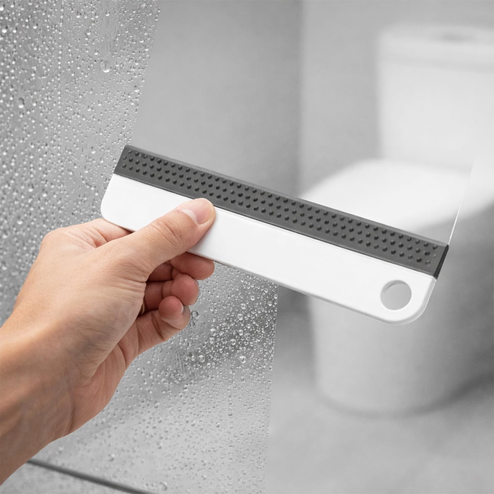 Small Rubber Squeegee 2 Pcs All-Purpose Mini Soft Rubber Window Squeegee Small S