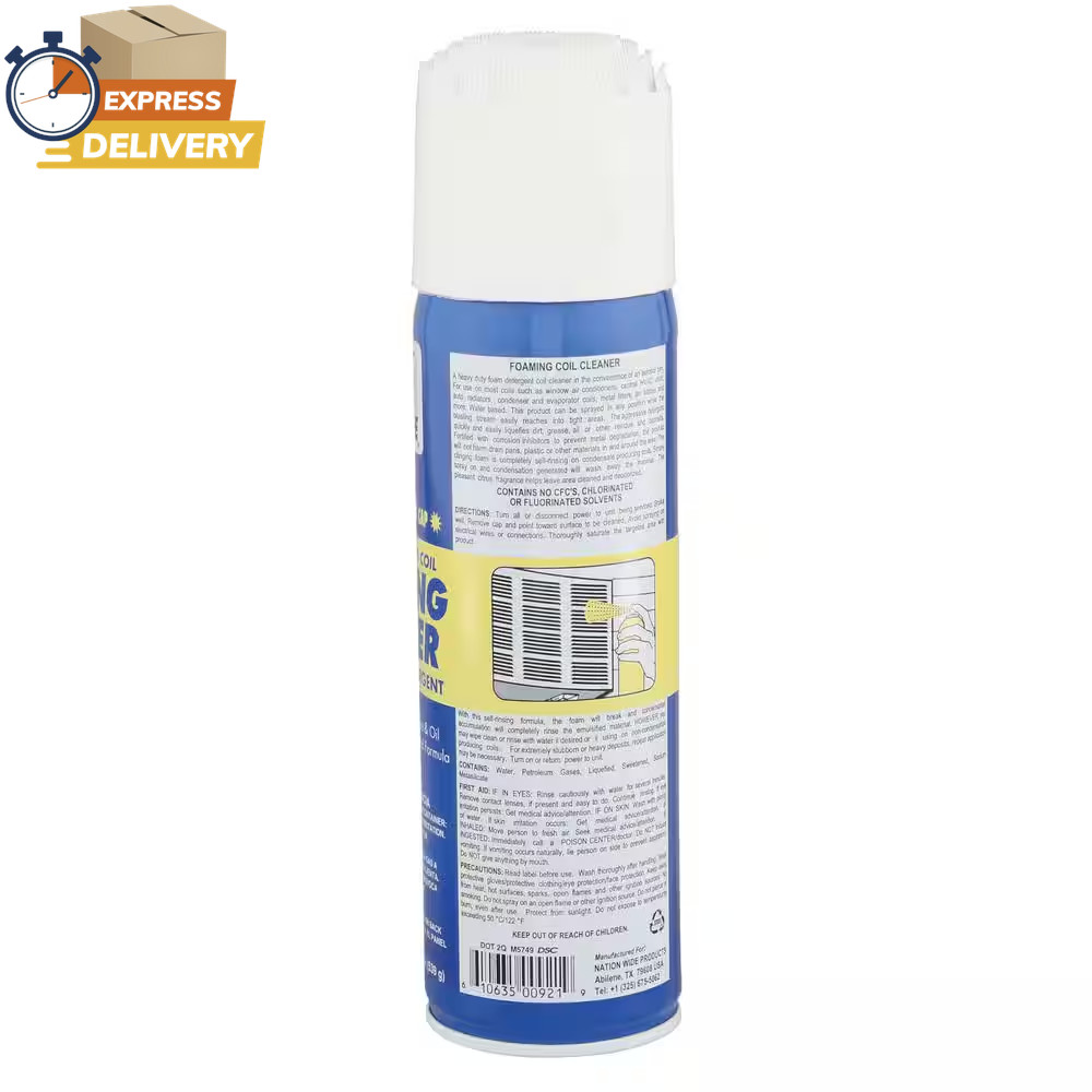 Air Conditioner Foaming Coil Cleaner ✅