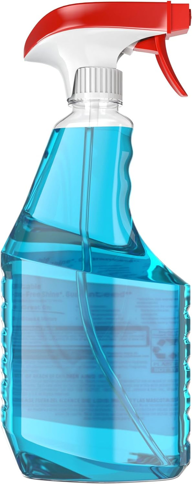 Glass and Window Cleaner Spray Bottle, Bottle Made from 100% Recovered Coastal P