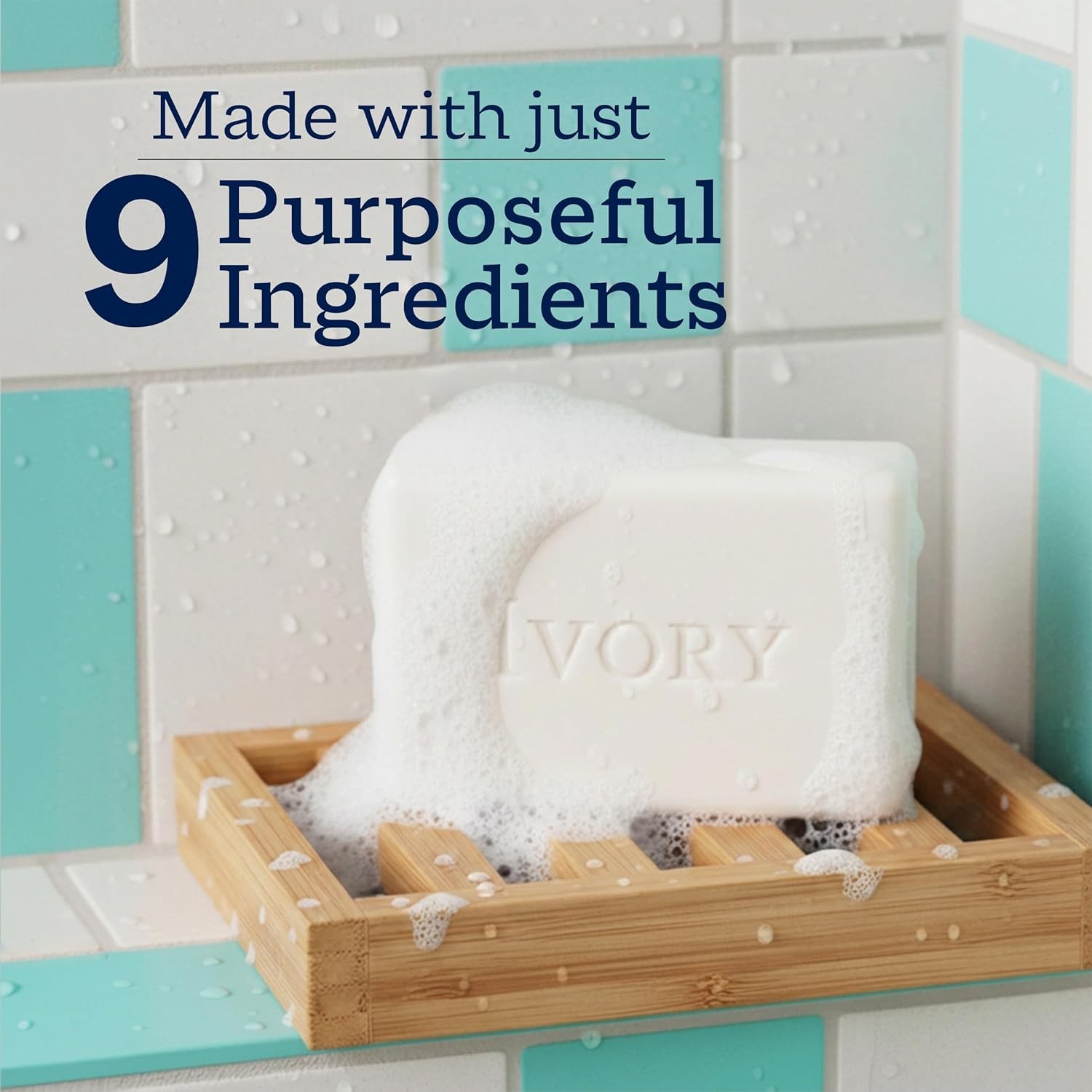 Sensitive Bar Soap, Designed for Whole Family, Fragrance Free, 99.44% Pure