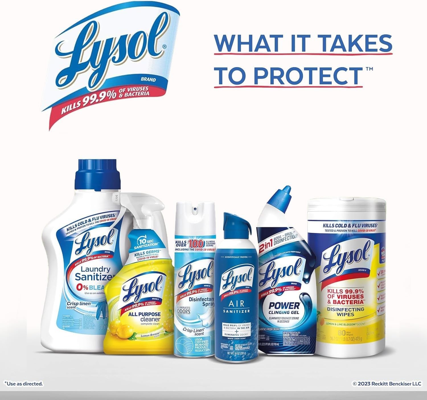 Lysol Click Gel Automatic Toilet Bowl Cleaner Mango Hibiscus 6 Count Freshener