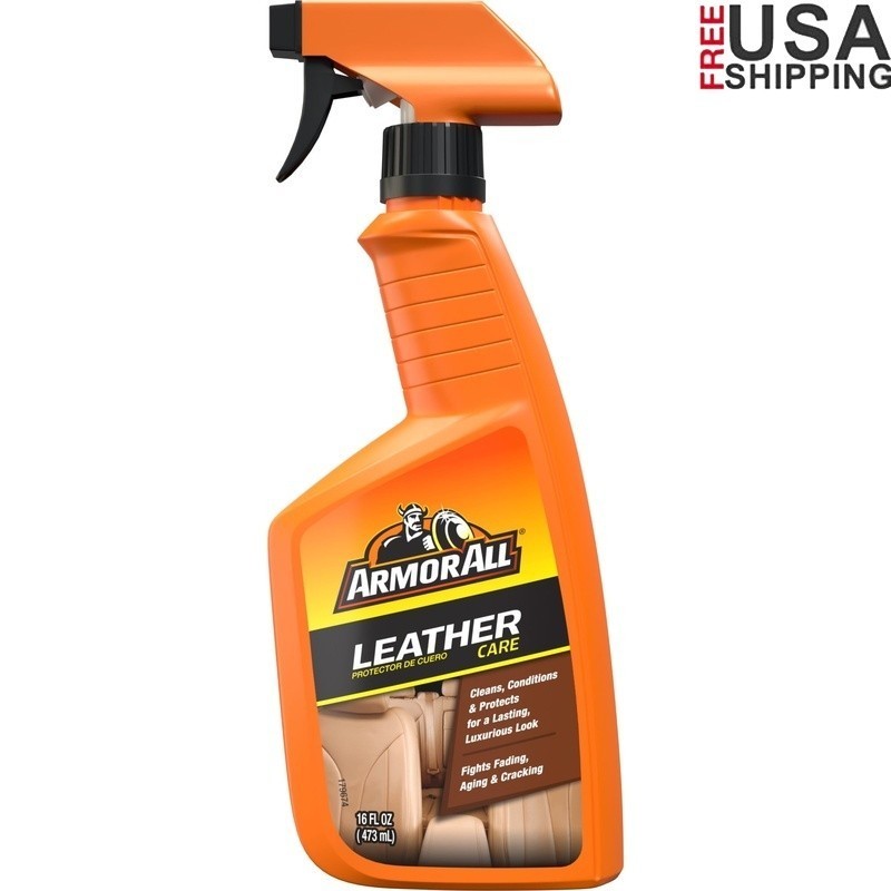 Leather Protectant Car Leather Cleaner Spray UV Protection 16oz Automotive Care