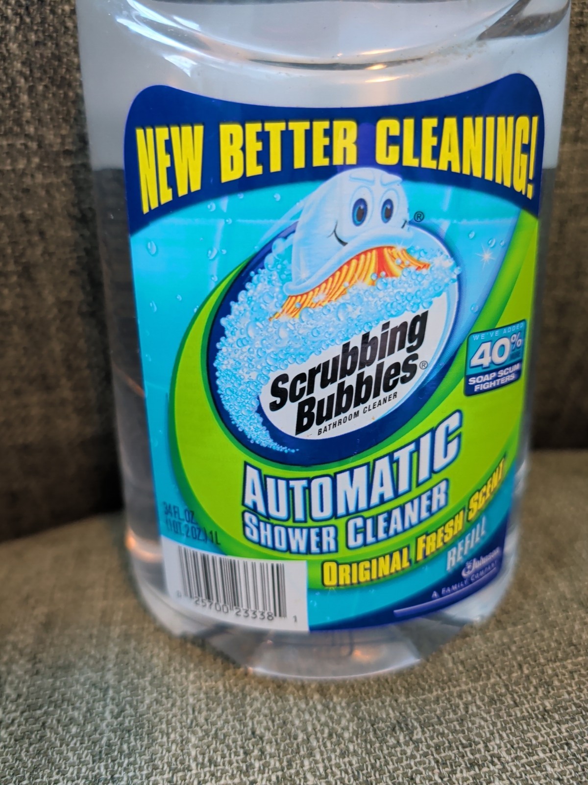 Scrubbing Bubbles Automatic Shower Cleaner Refill Original Scent 34oz