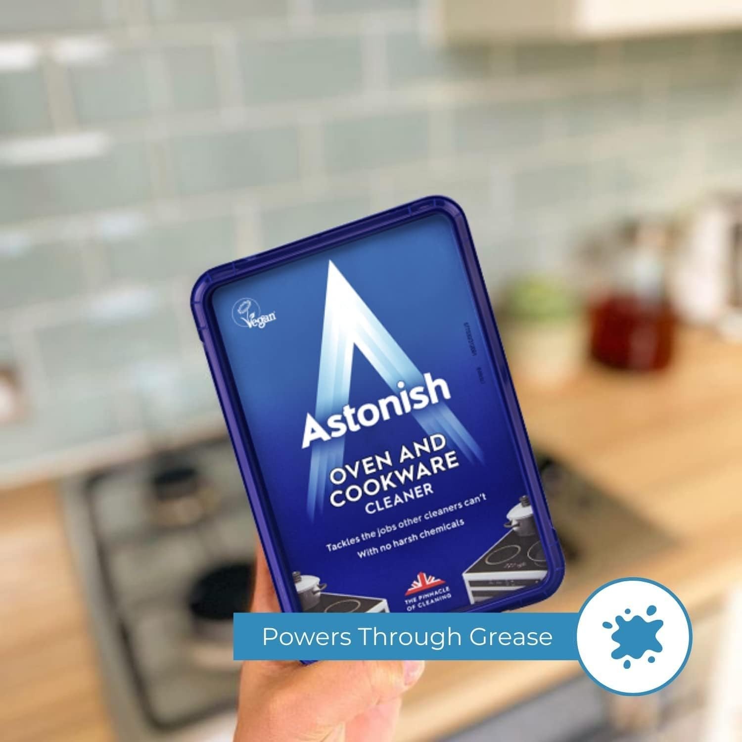 Astonish 150g Biodegradable Oven & Cookware Cleaner – Non-Toxic, Lemon Scented