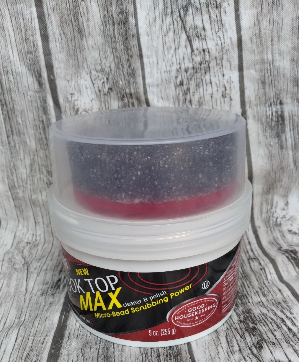 Weiman Glass Cook Top Max Heavy Duty Cleaner & Polish Shine Protect Range Top