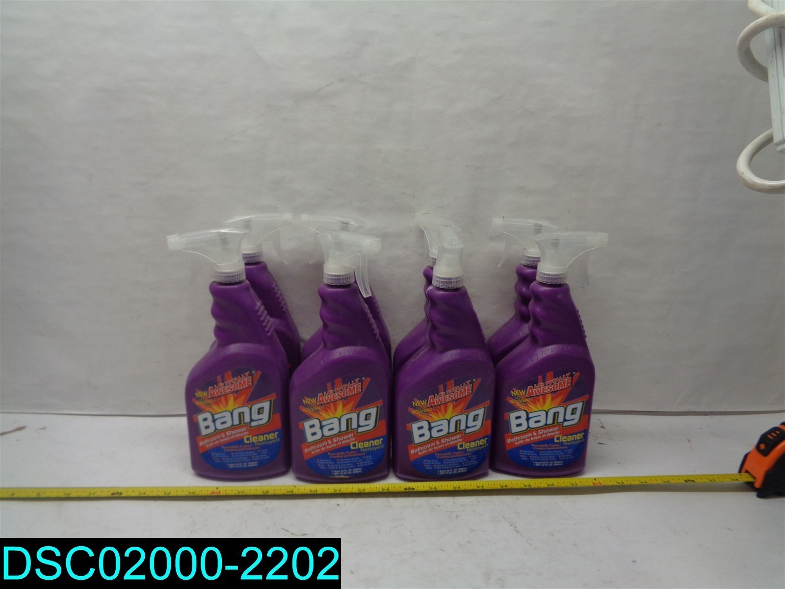 QTY=8L:(1L X 8) LA’s Totally Awesome Bang Bathroom & Shower Cleaner 722429320803