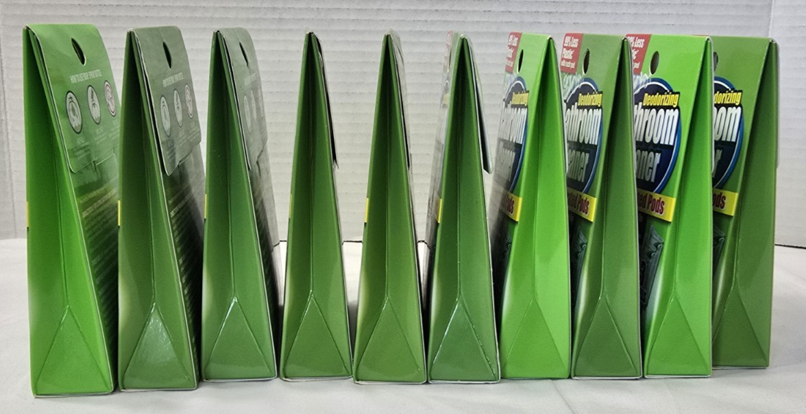 Deodorizing Bathroom Cleaner Concentrated Pods Lot of 10 x 3 Refills pp=30 pods