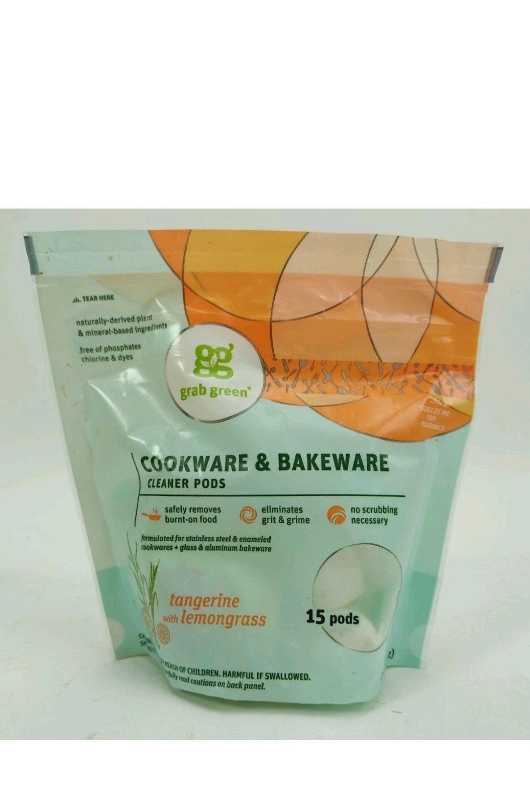 Automatic Dishwashing Detergent Pads Cookware Bakeware 15 Pcs New Sealed #416