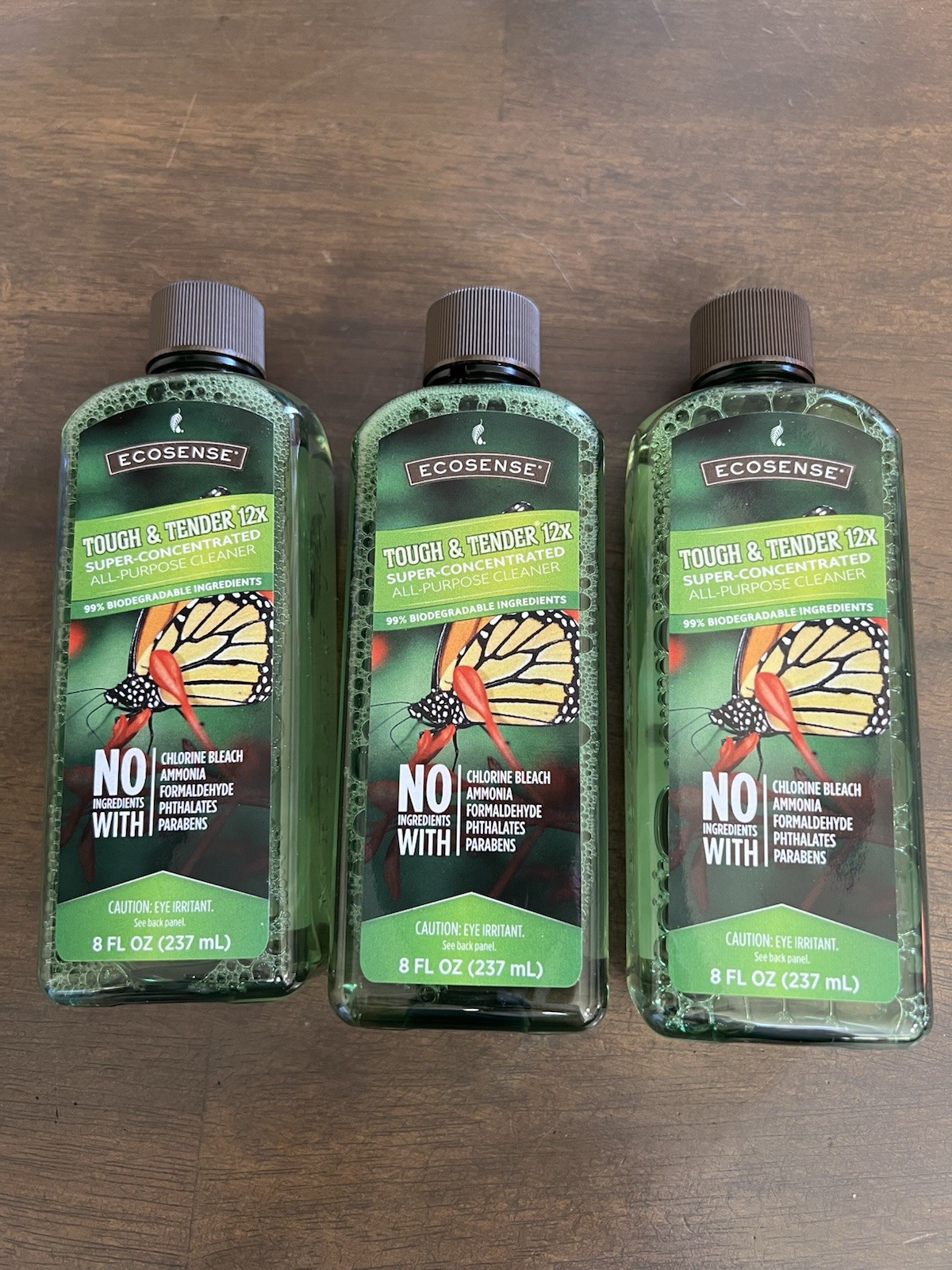 Melaleuca Ecosense Tough and Tender 12X Concentrate Cleaner, 8 oz — 3 Pack