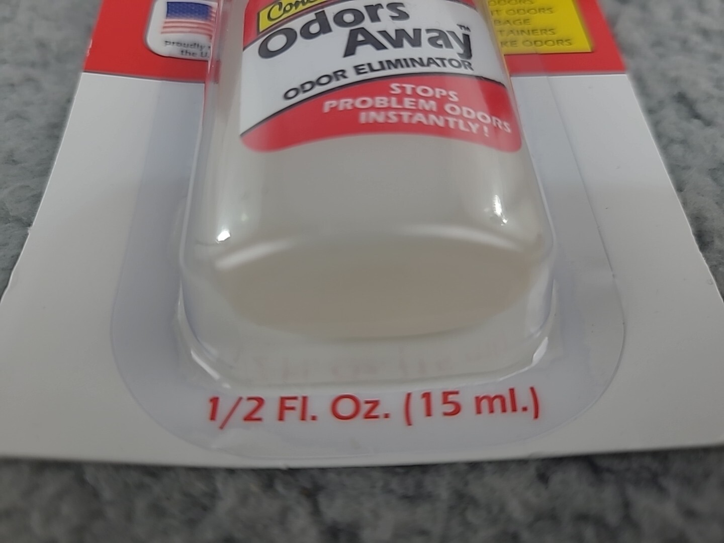 1x Odors Away Dropper Concentrated Odor Eliminator/Neutralizer 1/2 fl oz