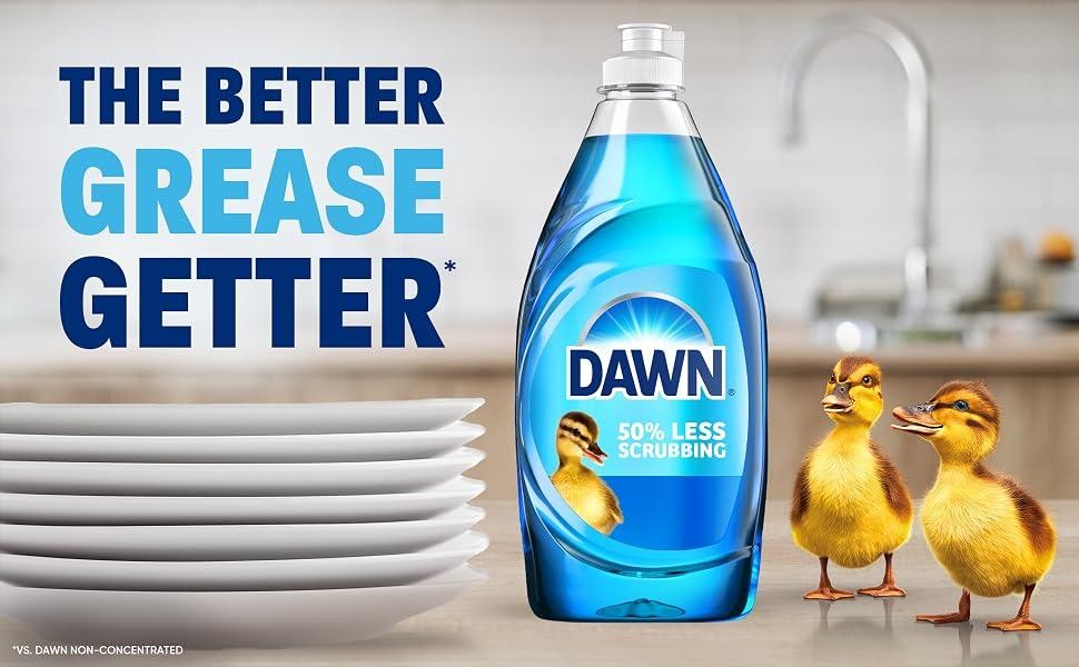 Dawn Ultra Dishwashing Liquid Dish Soap, Original Scent, 38 Fl Oz