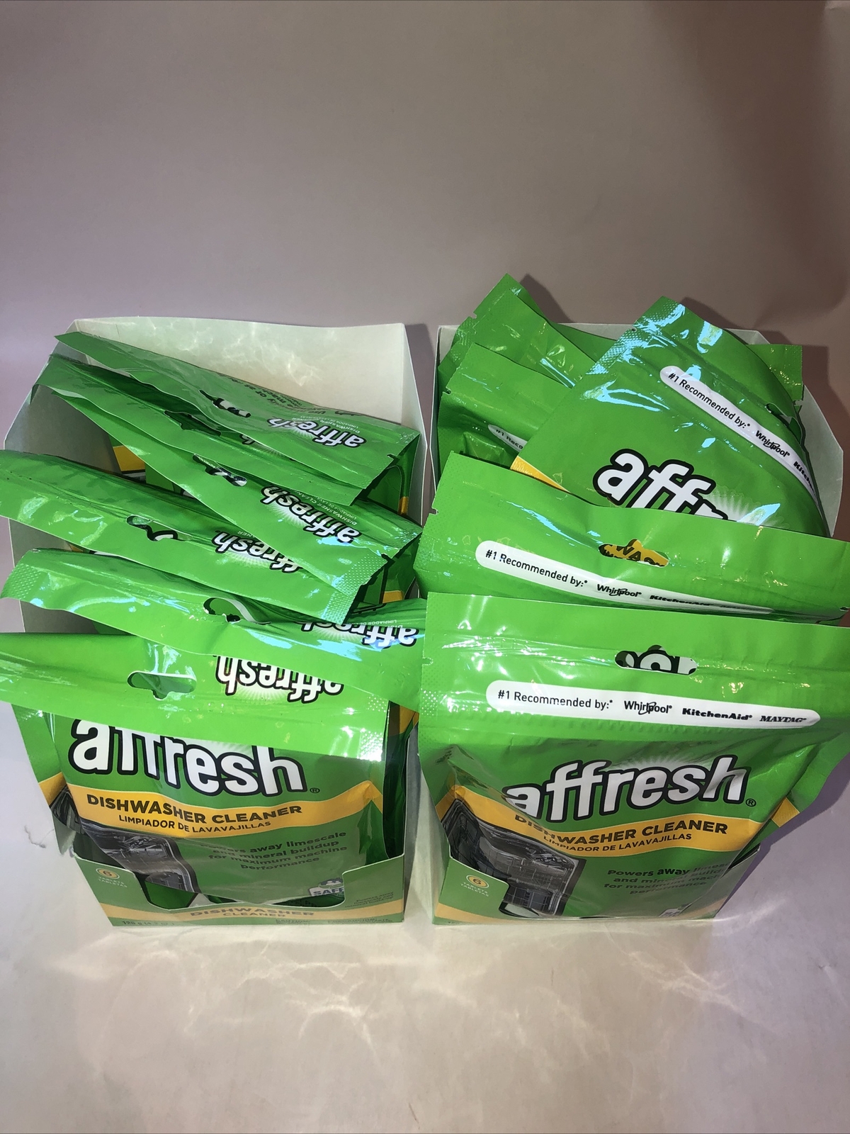 Affresh Dishwasher Cleaner, 72 Tablet (12 PACK-6 in Each) Free Shipping.