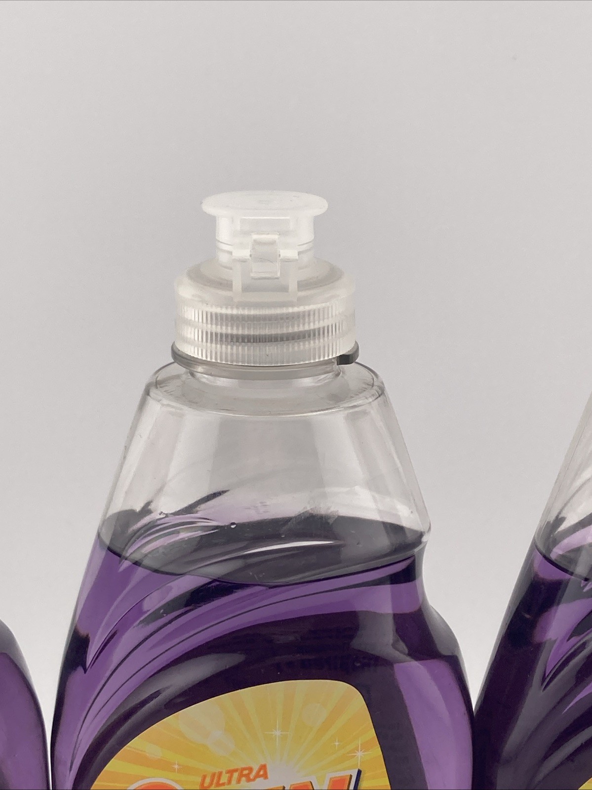 4) Ultra Gain Dishwashing Liquid Lavender Scent 11oz DISCONTINUED
