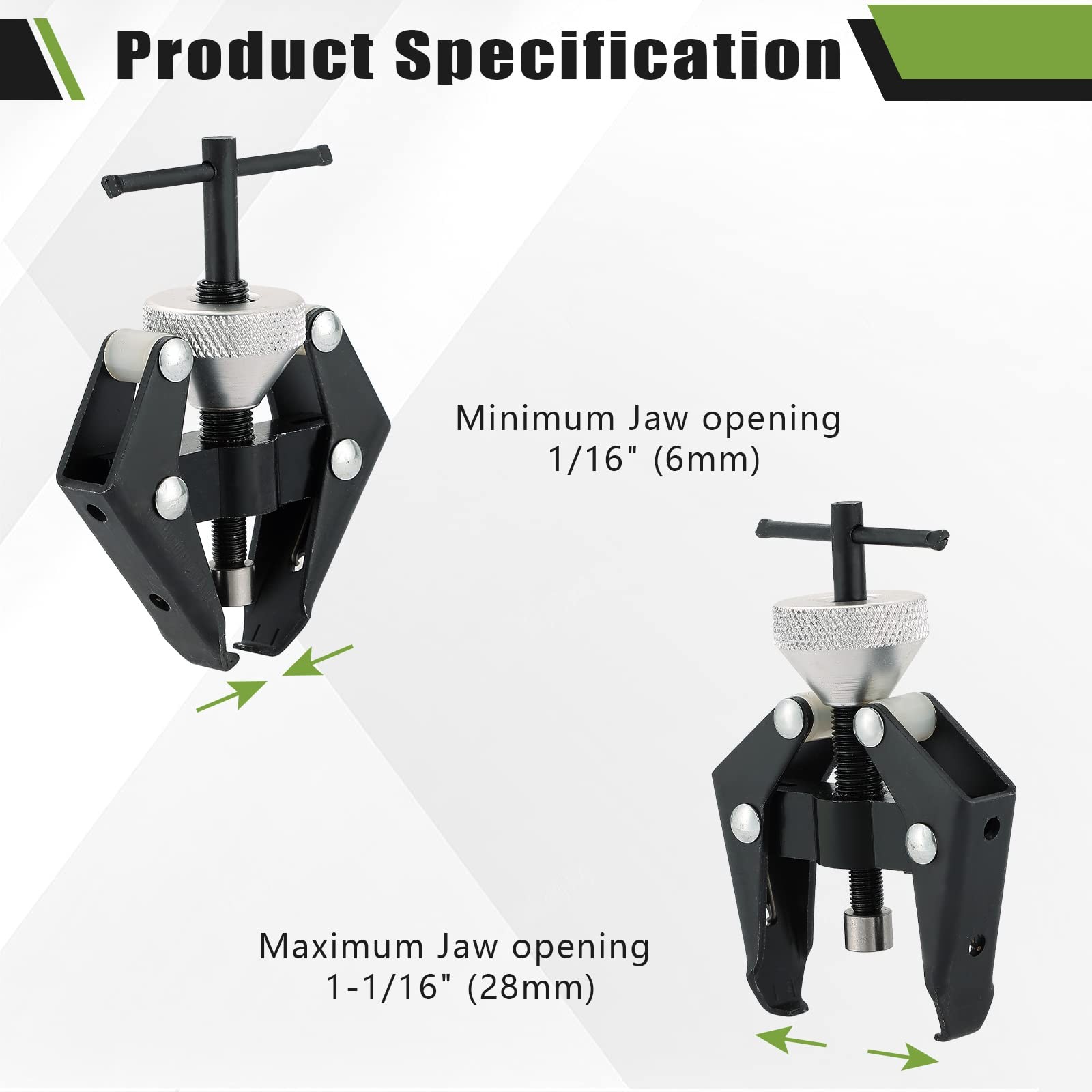 Battery Terminal Wiper Arm Puller Heavy Duty Bearing Remover Repair Kit 628 mm