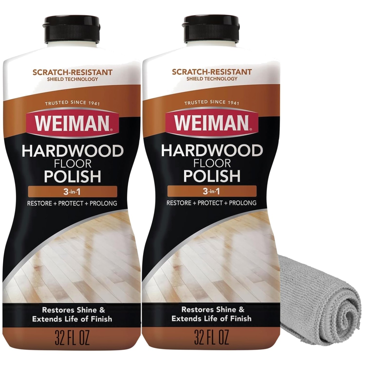 Hardwood Floor Polish & Restorer Bundle