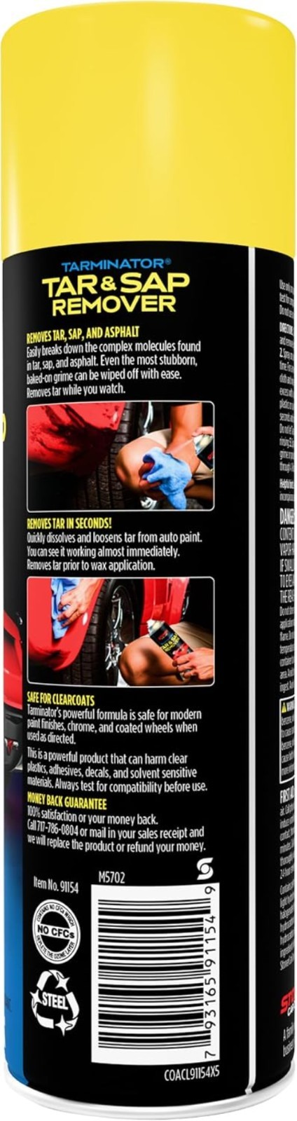 Tarminator 10 oz Auto Tar, Sap & Asphalt Remover, Safe on Paint & Chrome