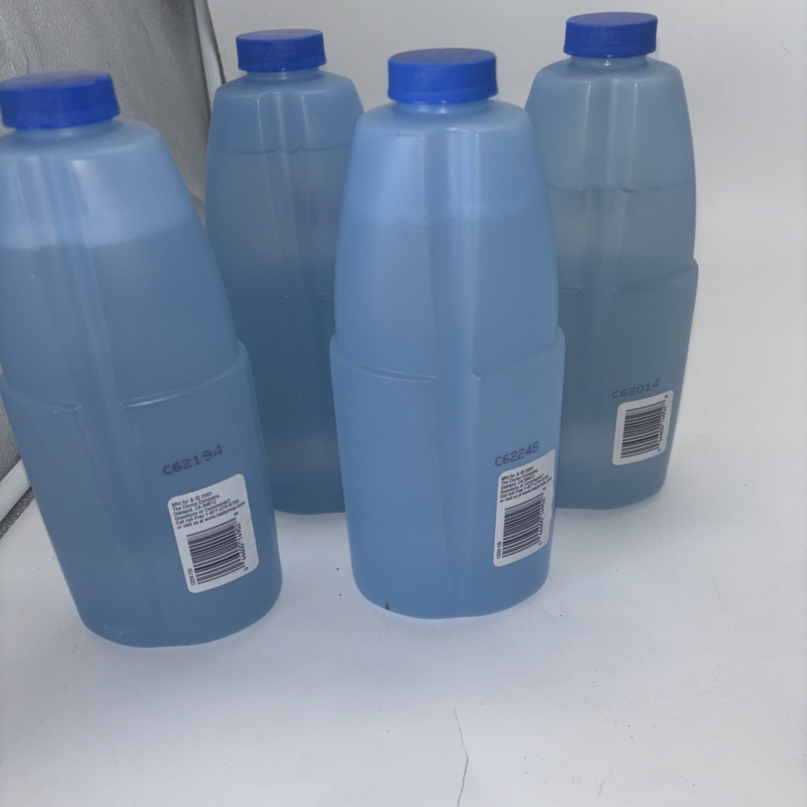 Clorox Ready Mop Advanced Floor Cleaner Refill 24Oz Lot of 4 Couple Oz Gone