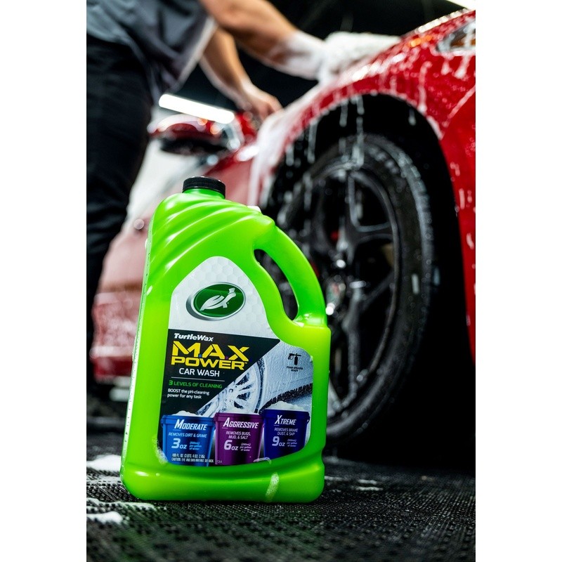 3 Levels Cleaning Power Car Wash Easy Clean Automotive Cleaner 100oz Liquid New