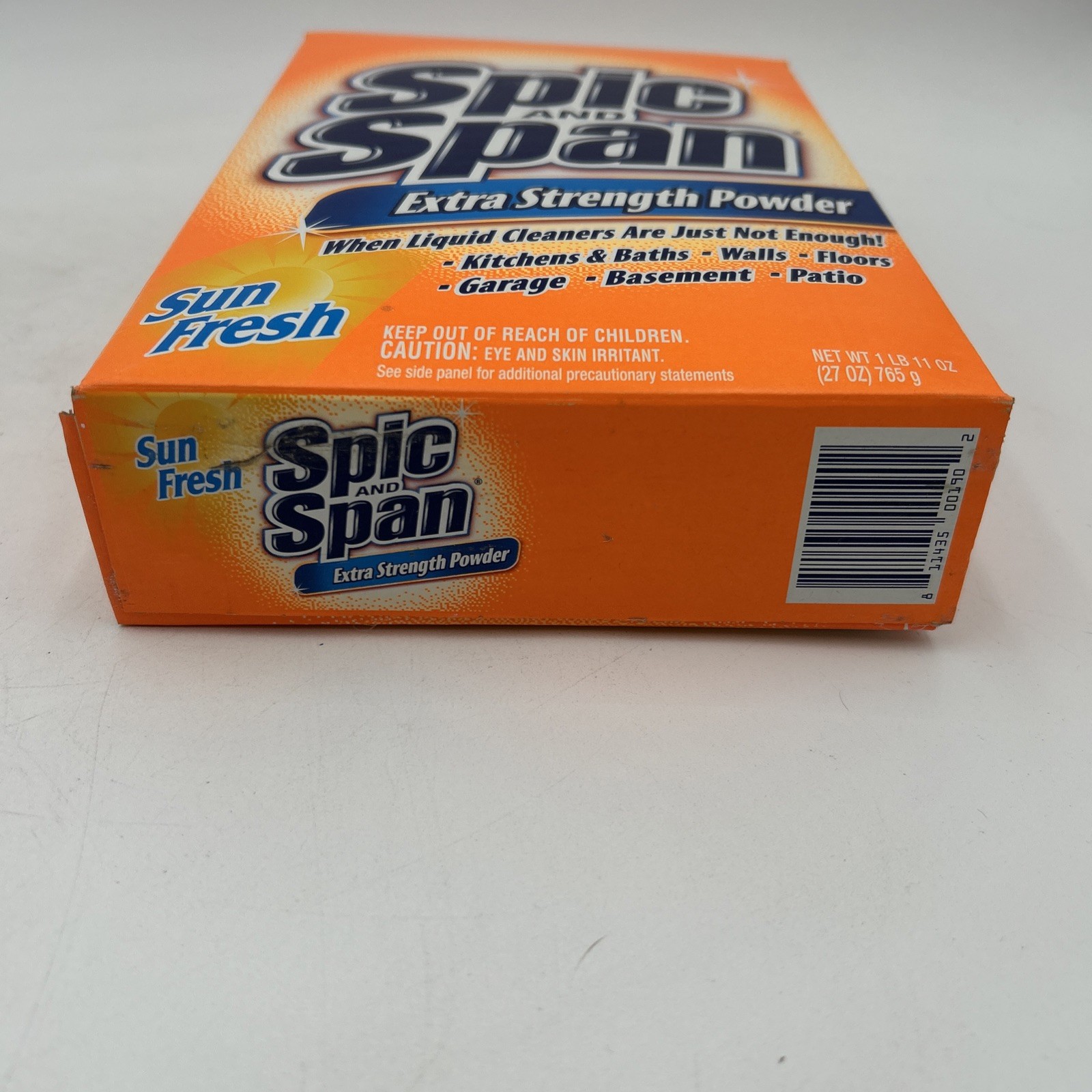 Spic and Span Extra Strength Powder SUN FRESH – 27 oz – NEW