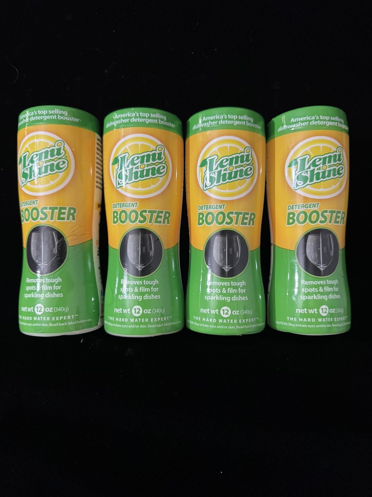 4 Lemi Shine Dish Detergent Booster 12 Oz Each ~ New – free shipping