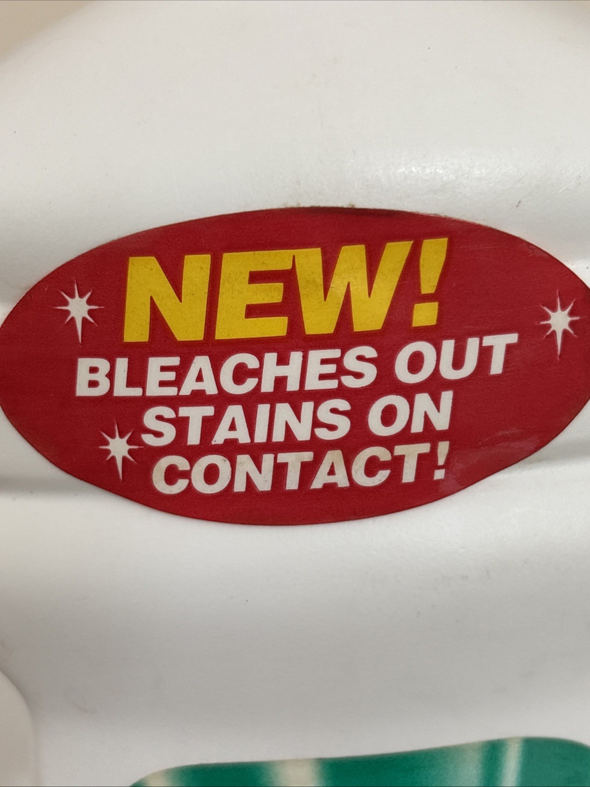 VTG 1992 Mr. Clean With Bleach 28oz Bottle Retro Movie Prop 20% Full Canada