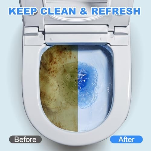 100 Pack Toilet Bowl Cleaner Tablets, Long-Lasting Bathroom Toilet Tank Cleaner.