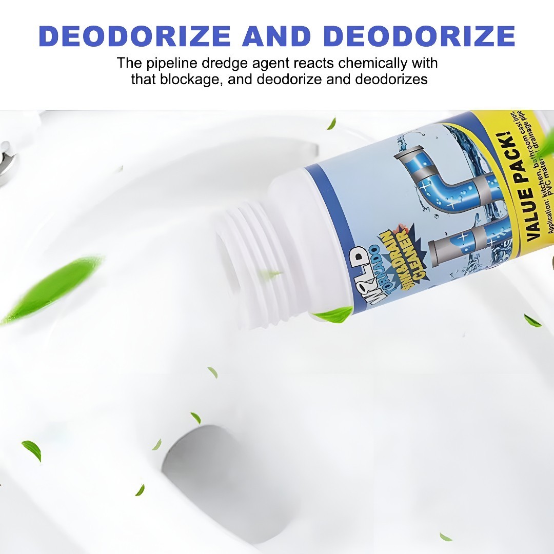 1~5x Wild Tornado Powerful Sink Drain Cleaner High Efficiency Clogging Cleaner