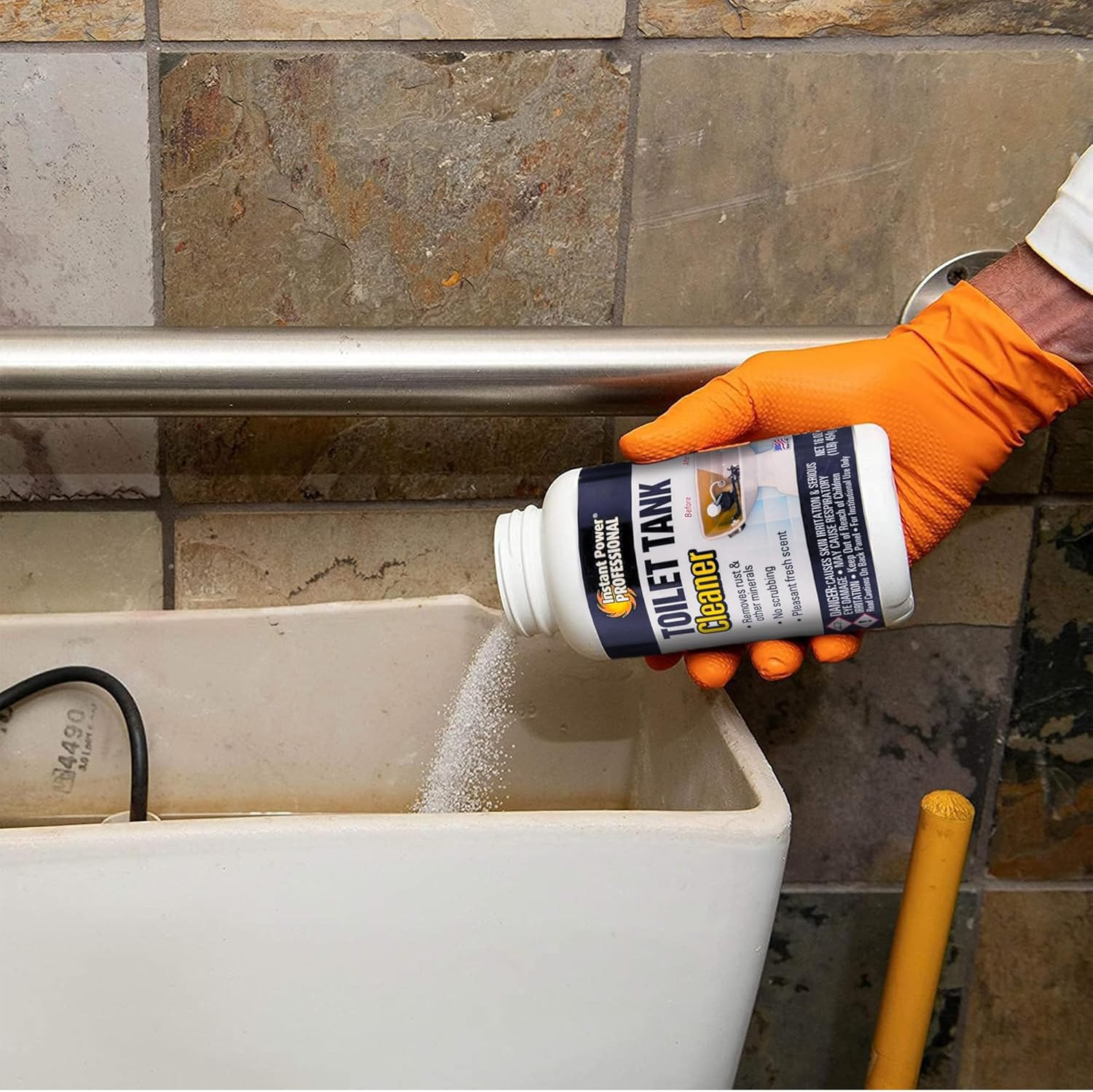 Professional Toilet Tank Cleaner – Bathroom Toilet Cleaning Powder, Removes Rust