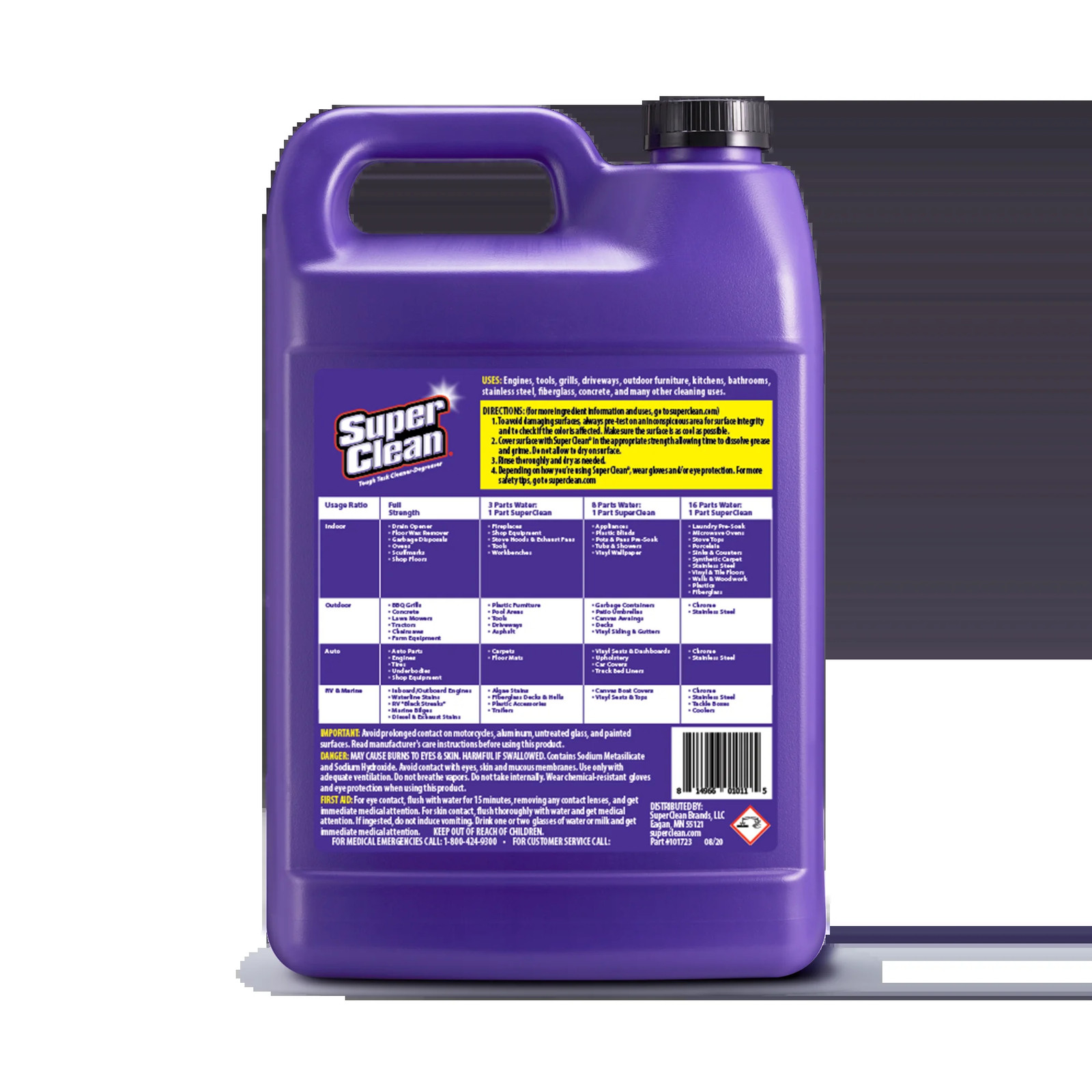 (2 Pack) Tough Task Cleaner-Degreaser – 1 Gallon | 128 Fluid Ounces