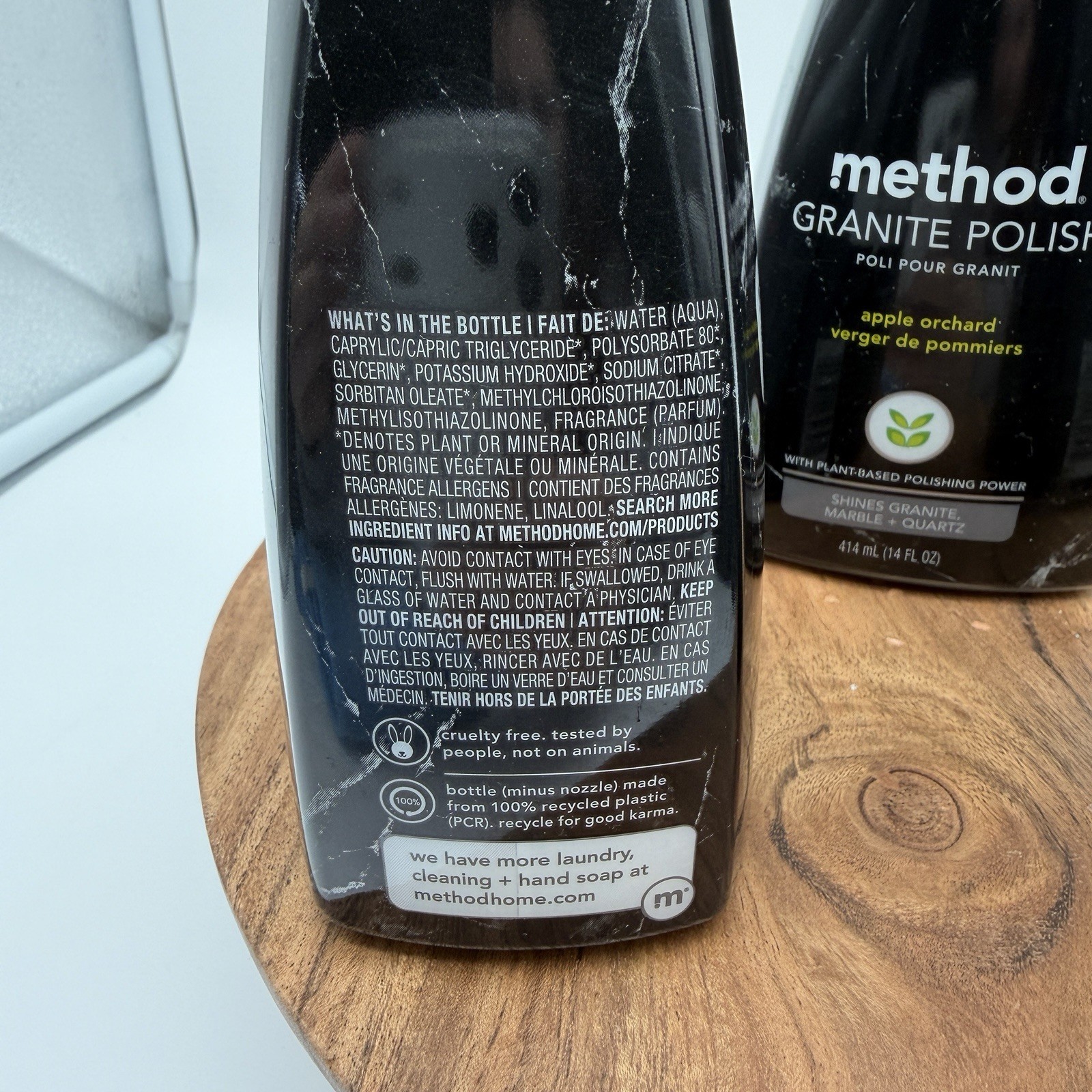 Method Granite Counter Cleaner Apple Orchard 14oz 3 Pack Marble Quartz NEW