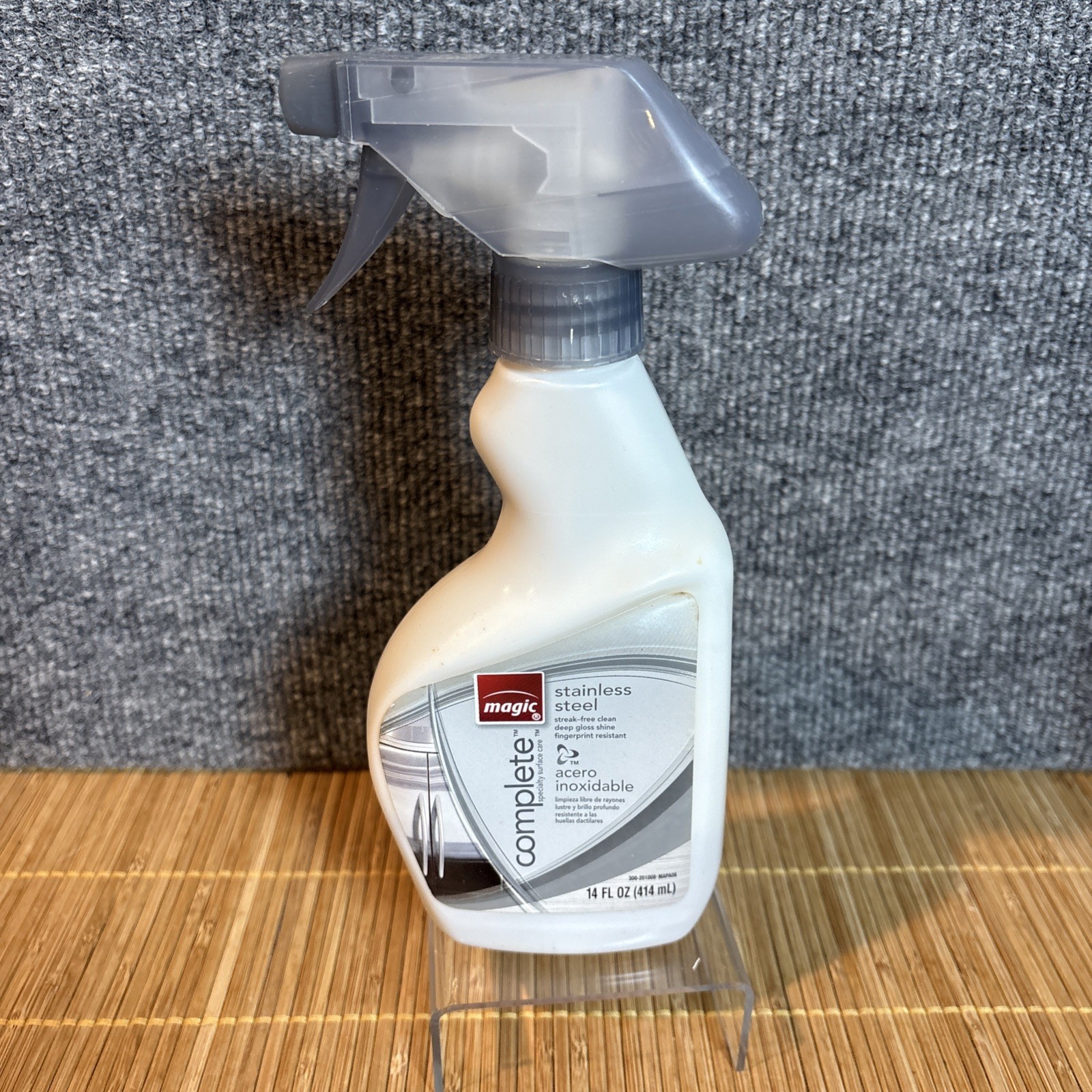 Magic Complete Stainless Steel Cleaner and Polish Spray 14 fl oz Streak-Free