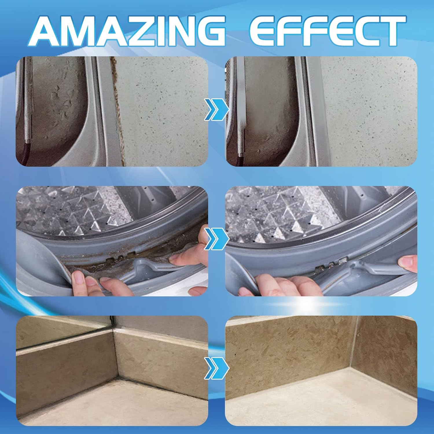 Household Washing Machine and Grout Cleaner for Kitchens and Bathrooms