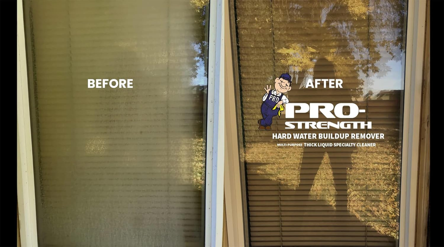 Pro-Strength Hard Water Stain Remover, Industrial Strength Hard Water, Mineral,